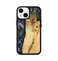 iPhone 13 Wood Phone Case - Brittni (Black & White, 807956)