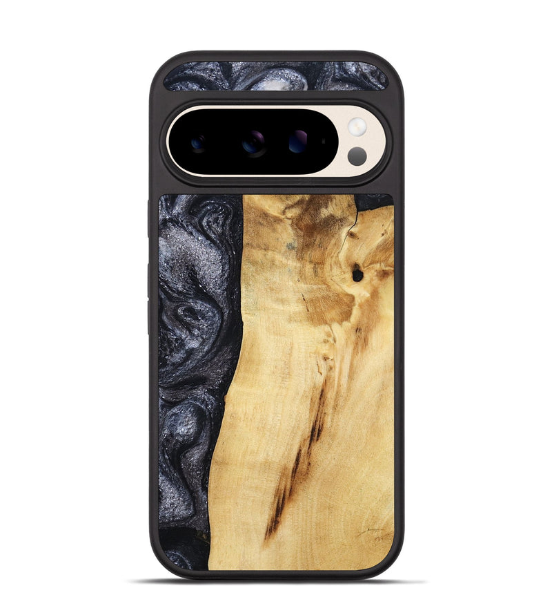 Pixel 10 Pro Wood Phone Case - Brittni (Black & White, 807956)