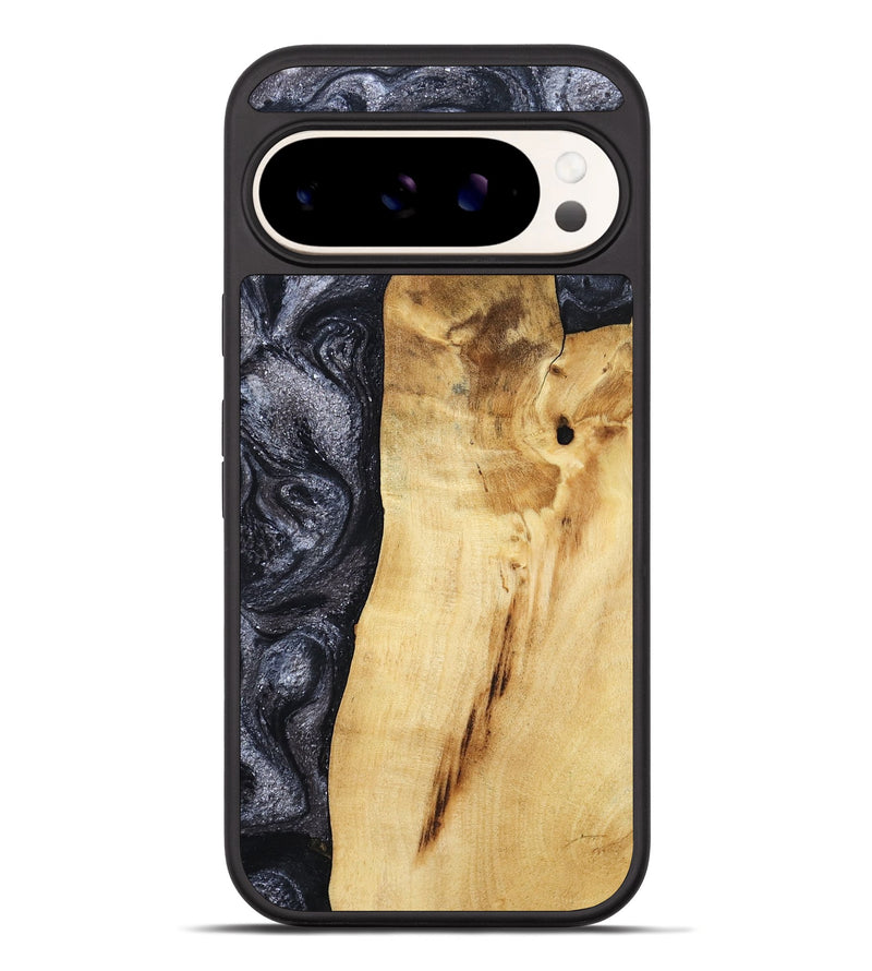 Pixel 10 Pro XL Wood Phone Case - Brittni (Black & White, 807956)