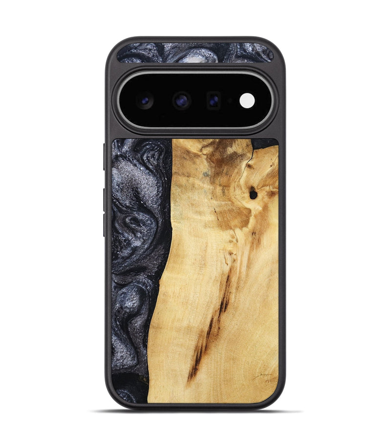 Pixel 11 Wood Phone Case - Brittni (Black & White, 807956)