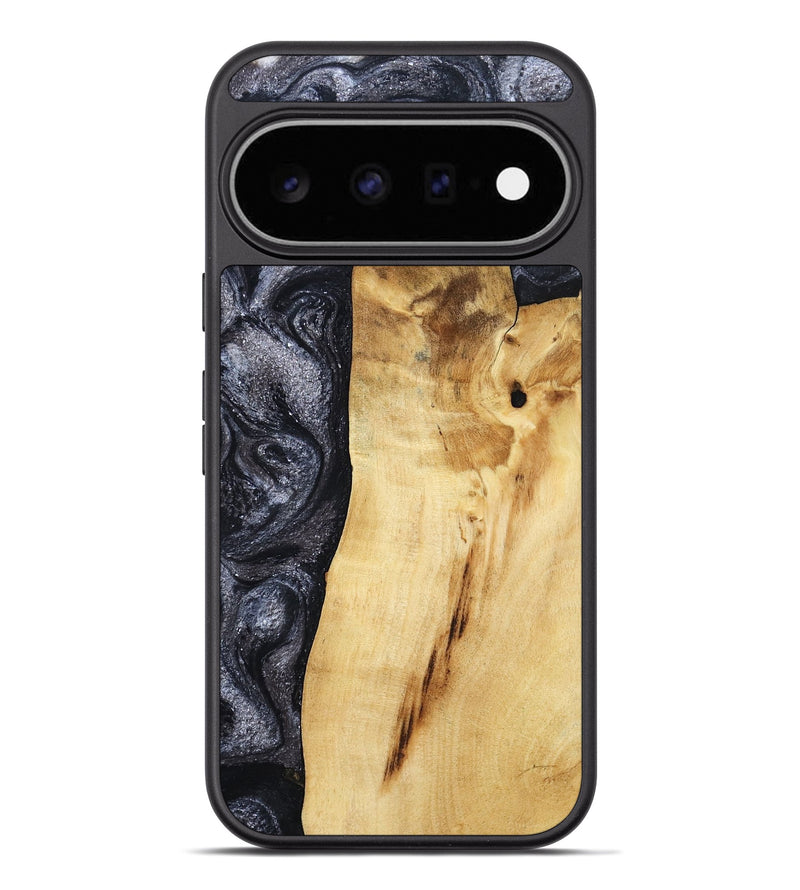 Pixel 11 Pro XL Wood Phone Case - Brittni (Black & White, 807956)