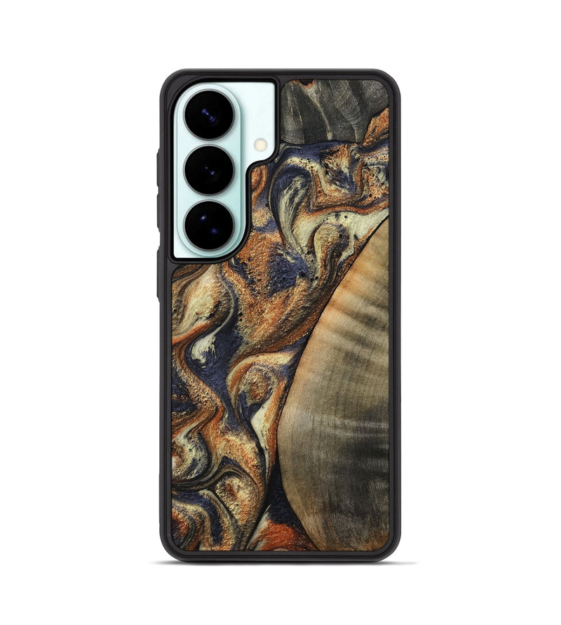Galaxy S26 Wood Phone Case - German (Black & White, 807960)