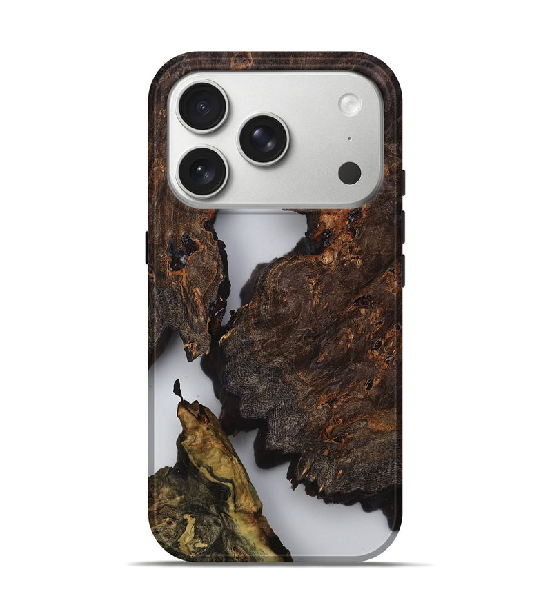 iPhone 17 Pro Wood Live Edge Phone Case - Marques (Clear, 808026)