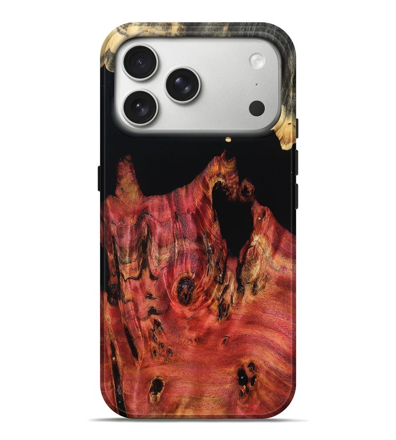 iPhone 17 Pro Max Wood Live Edge Phone Case - Loula (Wood Burl, 808041)