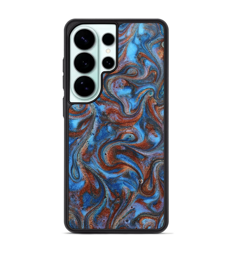 Galaxy S26 Ultra ResinArt Phone Case - Kurtis (Teal & Gold, 808046)