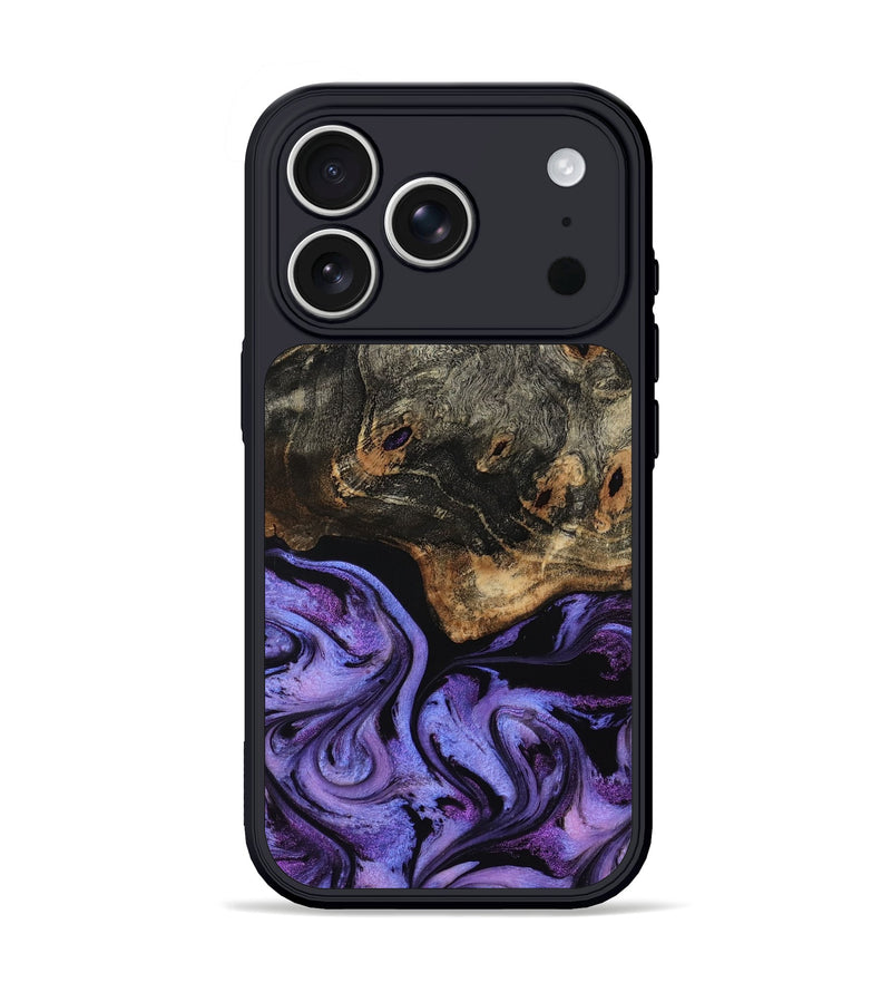iPhone 17 Pro Wood Phone Case - Shmuel (Purple, 808053)