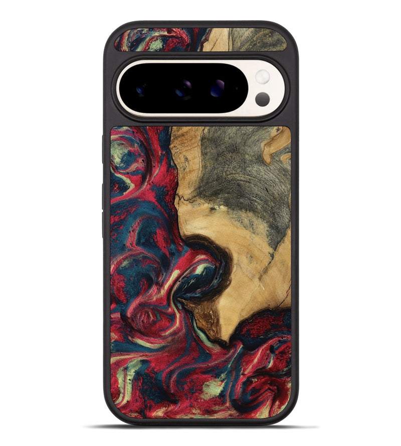 Pixel 9 Pro XL Wood Phone Case - Pennie (Red, 808056)