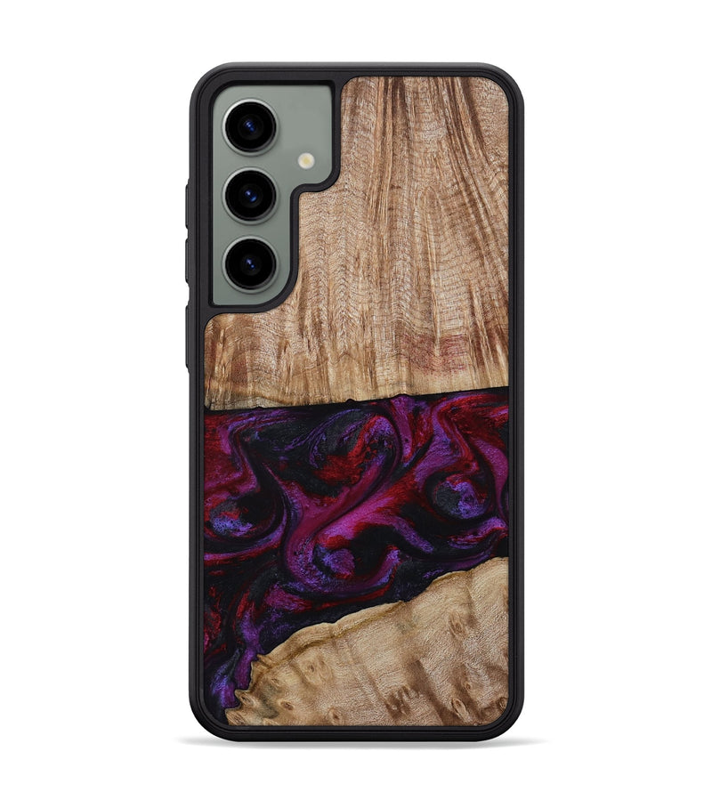 Galaxy S24 Plus Wood Phone Case - Daniel (Purple, 808058)
