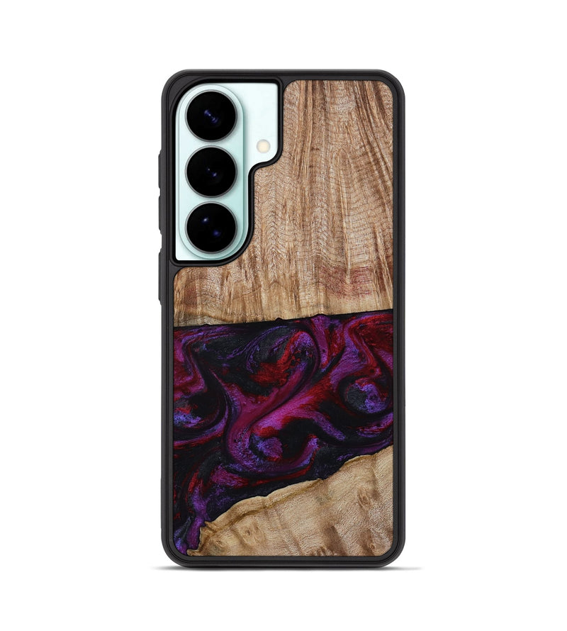 Galaxy S26 Wood Phone Case - Daniel (Purple, 808058)