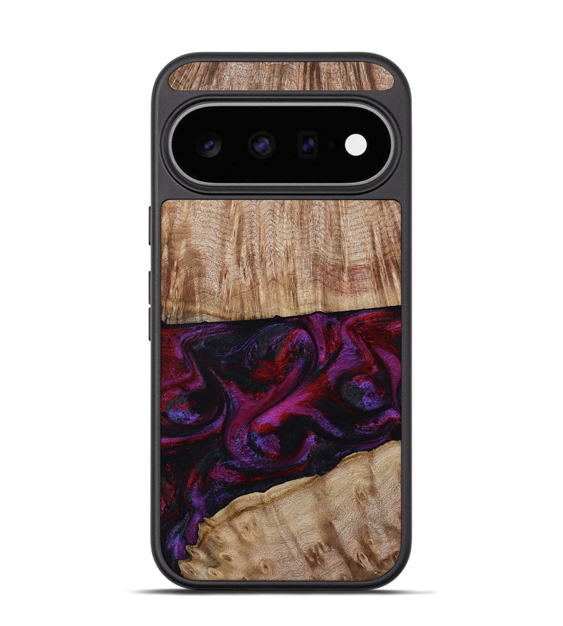 Pixel 11 Wood Phone Case - Daniel (Purple, 808058)