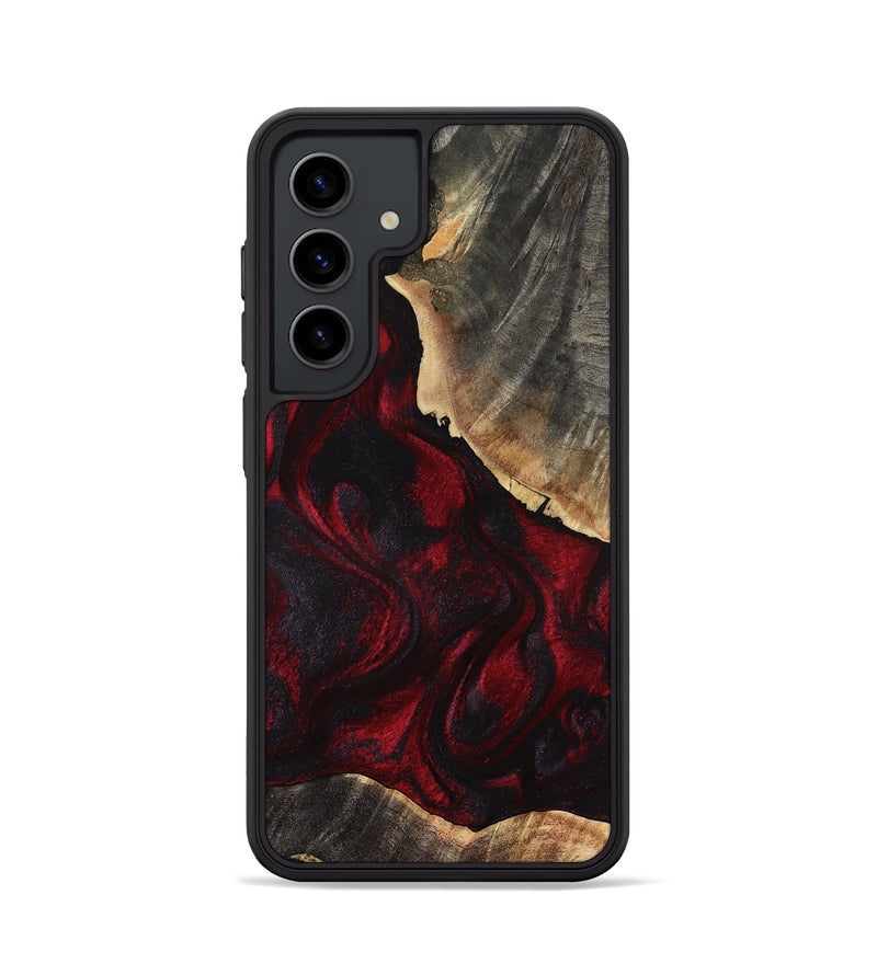 Galaxy S24 Wood Phone Case - Dorian (Red, 808059)