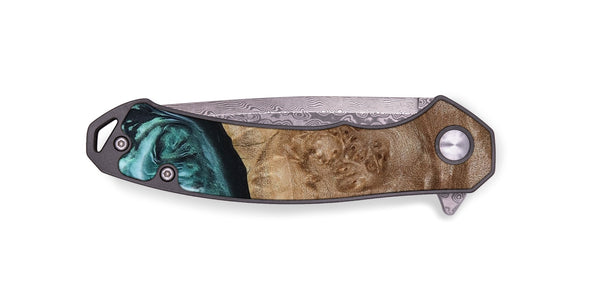 EDC Wood Pocket Knife - Jrue (Green, 808066)