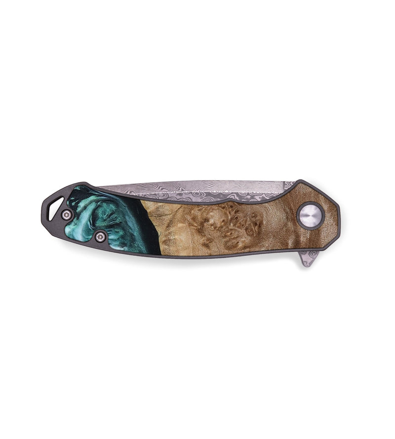 EDC Wood Pocket Knife - Jrue (Green, 808066)