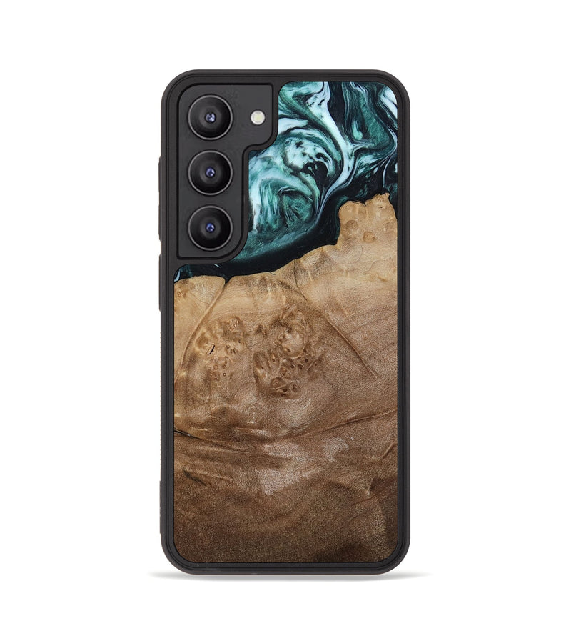 Galaxy S23 Wood Phone Case - Jrue (Green, 808066)
