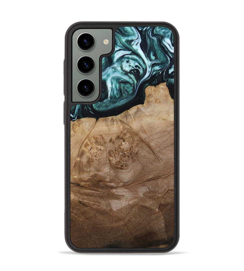 Galaxy S23 Plus Wood Phone Case - Jrue (Green, 808066)