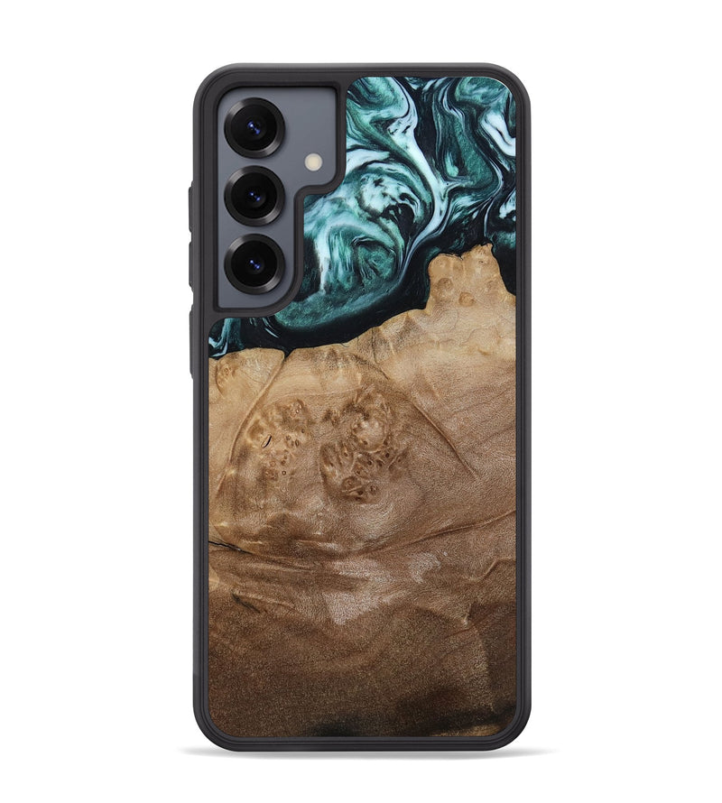 Galaxy S25 Plus Wood Phone Case - Jrue (Green, 808066)