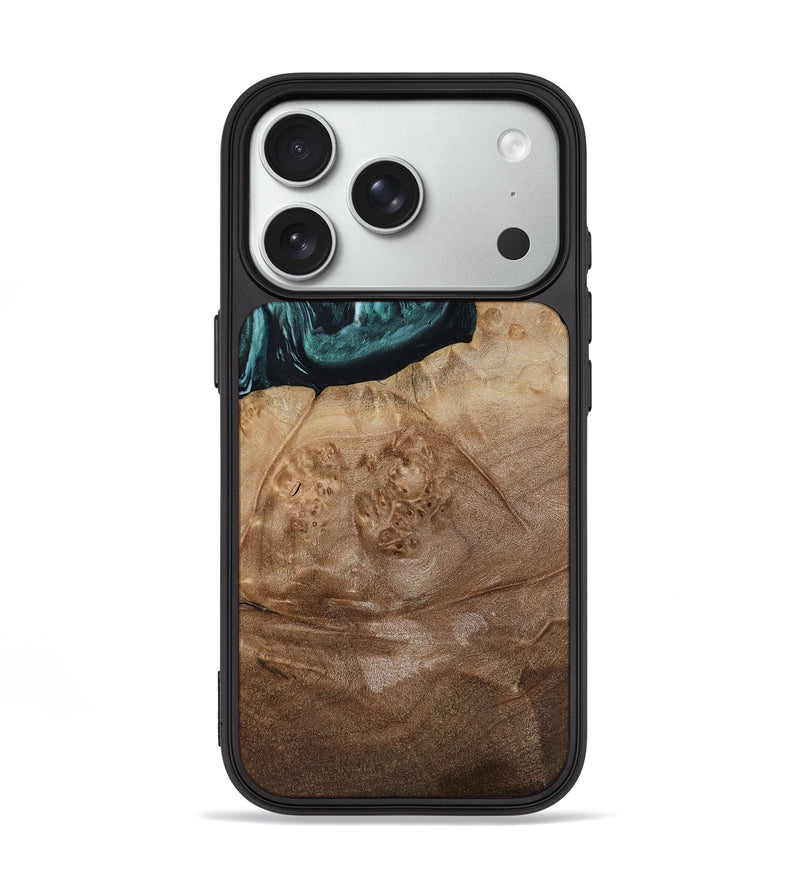 iPhone 18 Pro Wood Phone Case - Jrue (Green, 808066)