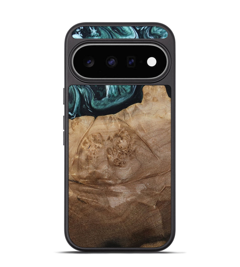 Pixel 11 Wood Phone Case - Jrue (Green, 808066)