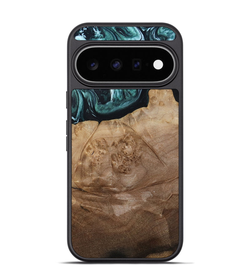 Pixel 11 Pro Wood Phone Case - Jrue (Green, 808066)