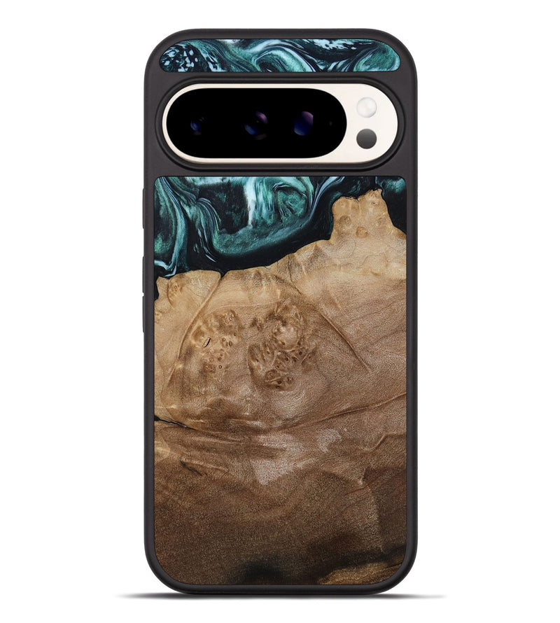 Pixel 9 Pro XL Wood Phone Case - Jrue (Green, 808066)