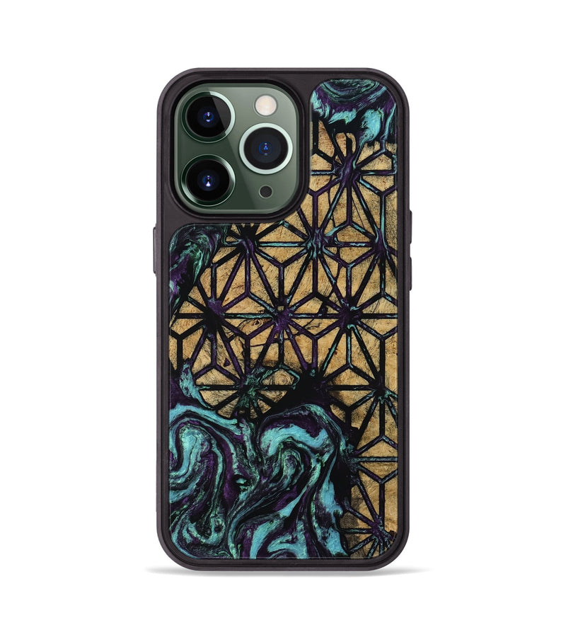 iPhone 13 Pro Wood Phone Case - Kaylah (Pattern, 808078)