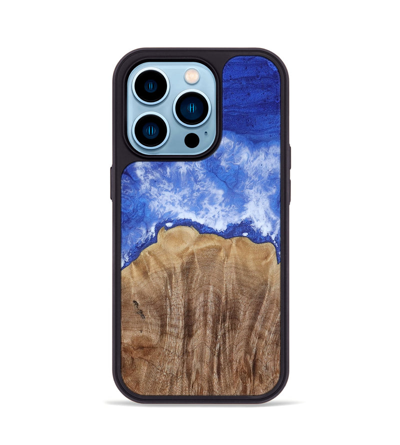 iPhone 14 Pro Wood Phone Case - Portia (Coastal, 808121)