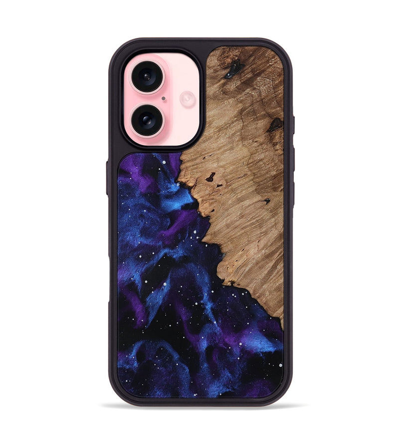 iPhone 16 Wood Phone Case - Tanesha (Cosmos, 808239)