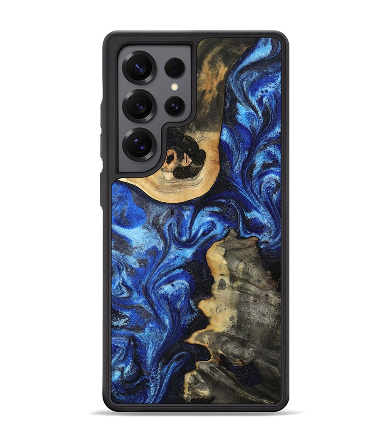 Galaxy S25 Ultra Wood Phone Case - Poppy (Blue, 808280)