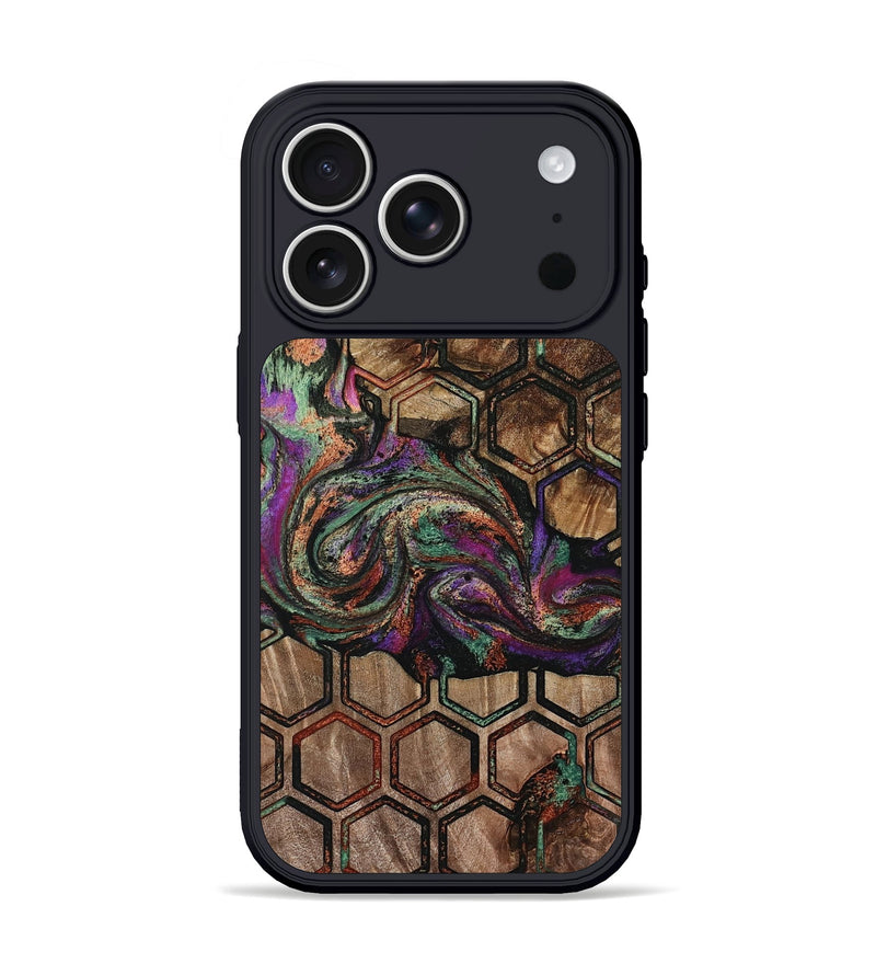 iPhone 17 Pro Wood Phone Case - Mitchel (Pattern, 808284)