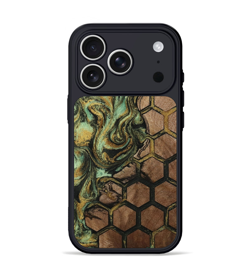 iPhone 17 Pro Wood Phone Case - Luvenia (Pattern, 808290)