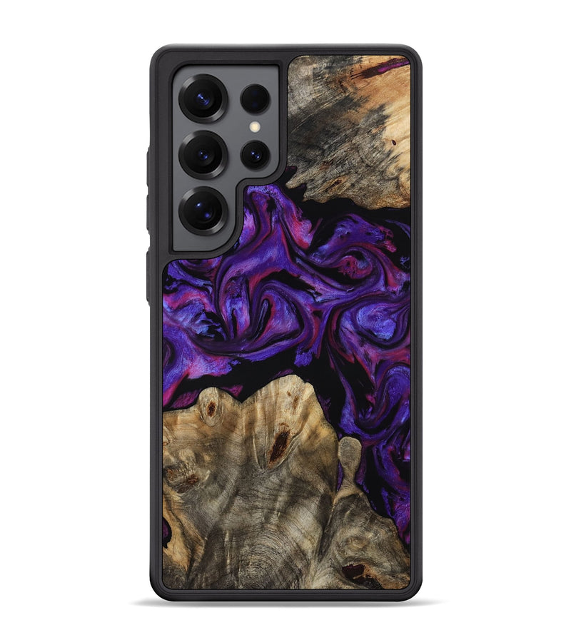 Galaxy S25 Ultra Wood Phone Case - Corey (Purple, 808325)
