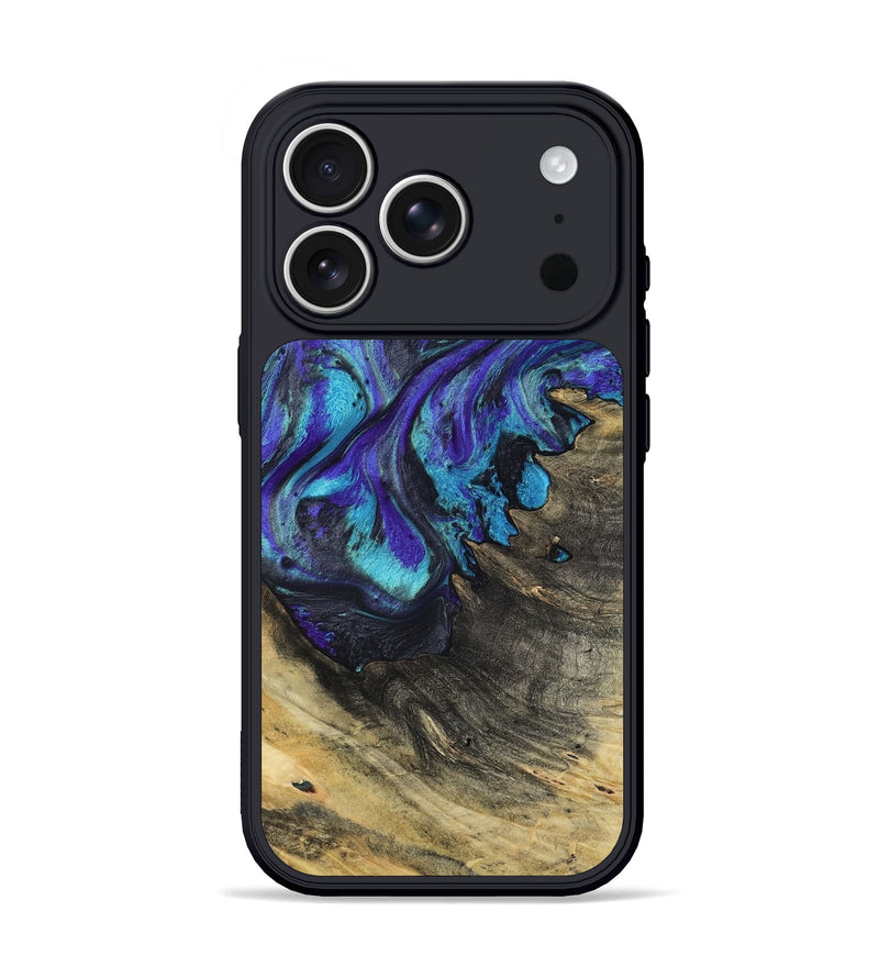iPhone 17 Pro Wood Phone Case - Earline (Purple, 808327)