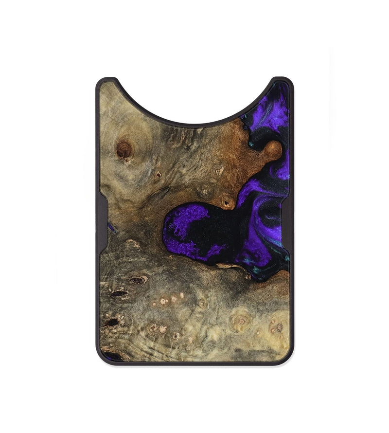 Alloy Wood Wallet - Emerson (Purple, 808329)