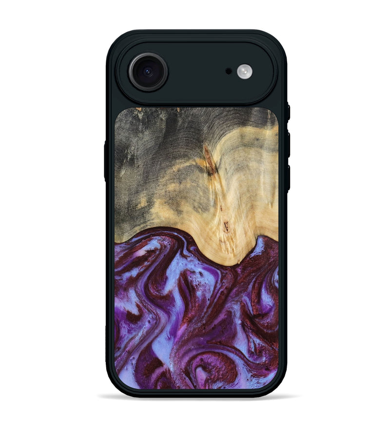 iPhone 17 Air Wood Phone Case - Kittie (Red, 808330)