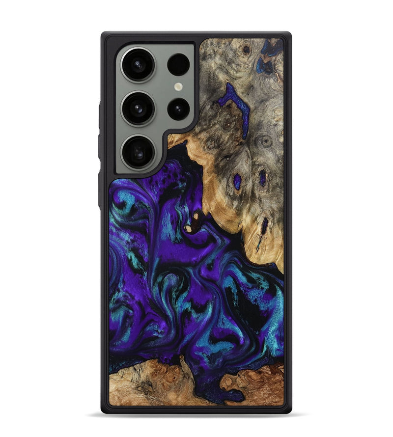 Galaxy S24 Ultra Wood Phone Case - Elle (Purple, 808331)