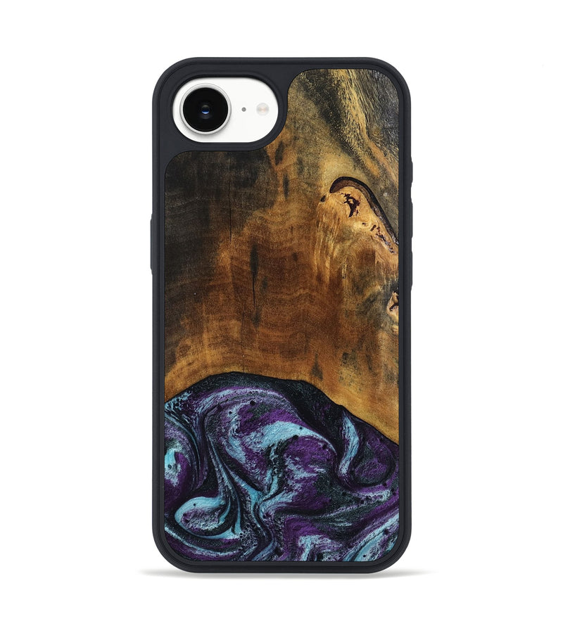iPhone 16e Wood Phone Case - Olaf (Purple, 808333)