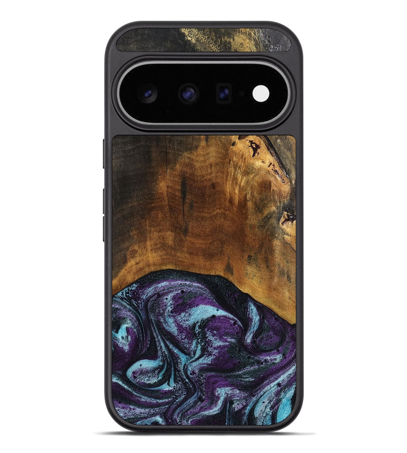 Pixel 11 Pro XL Wood Phone Case - Olaf (Purple, 808333)