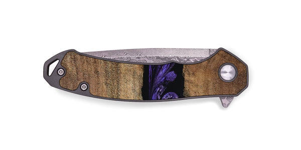 EDC Wood Pocket Knife - Amaia (Purple, 808334)