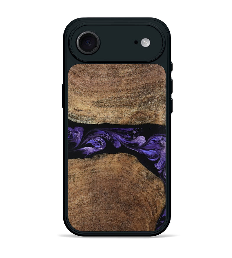 iPhone 17 Air Wood Phone Case - Amaia (Purple, 808334)