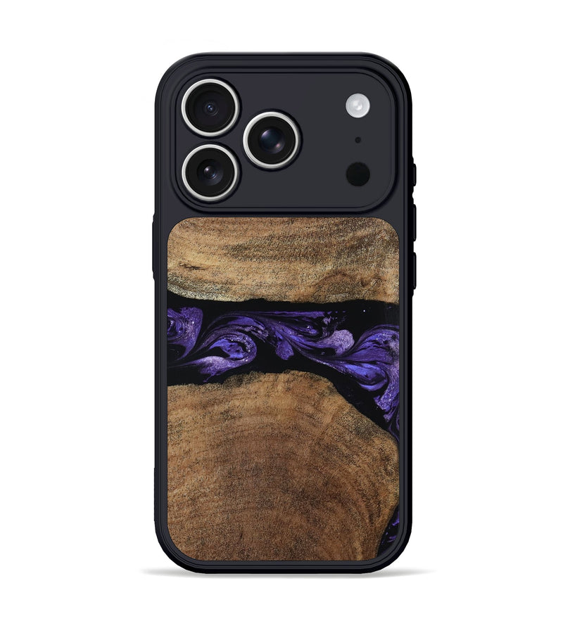 iPhone 17 Pro Wood Phone Case - Amaia (Purple, 808334)