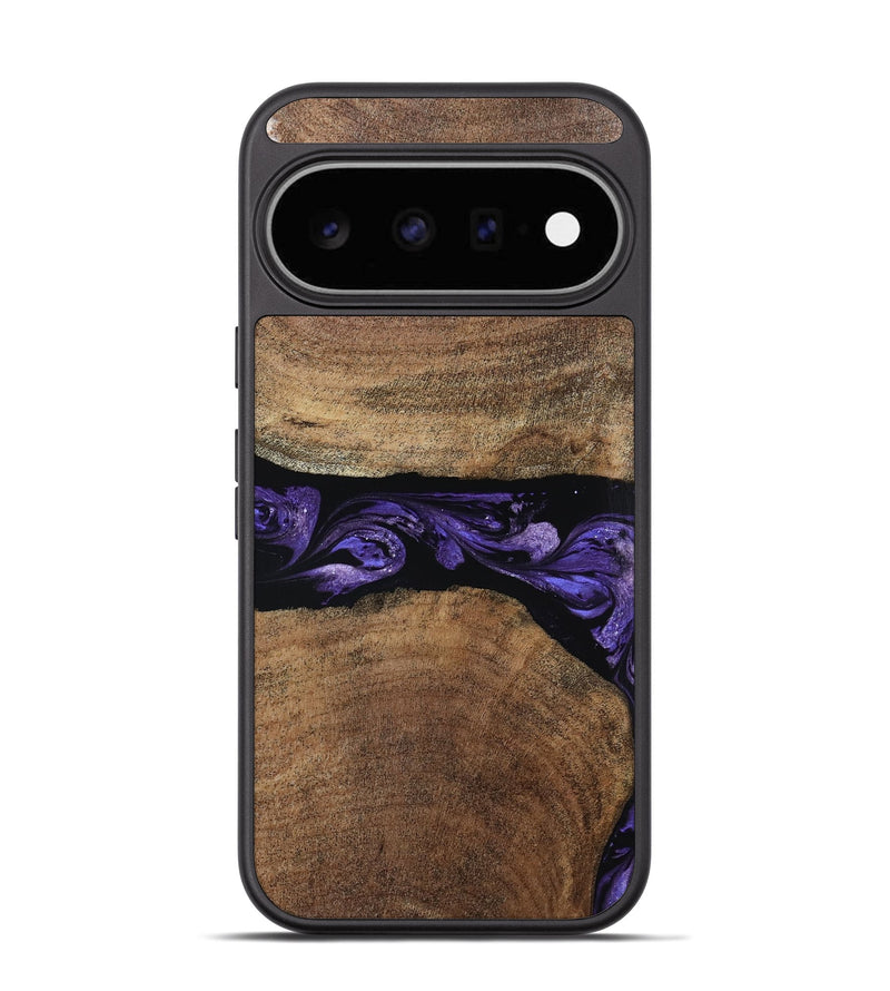 Pixel 11 Wood Phone Case - Amaia (Purple, 808334)