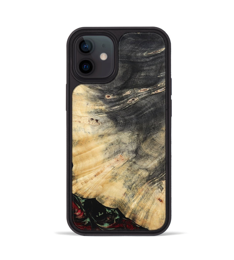 iPhone 12 Wood Phone Case - Reyna (Red, 808339)