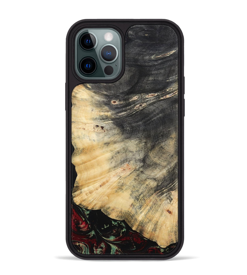 iPhone 12 Pro Max Wood Phone Case - Reyna (Red, 808339)