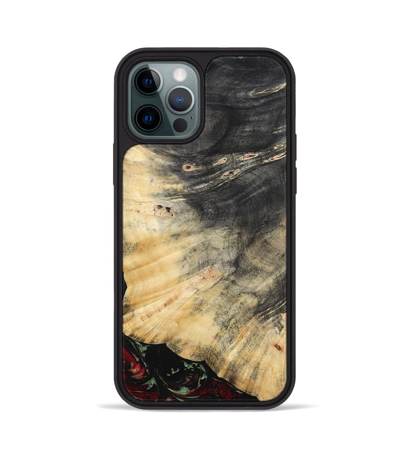 iPhone 12 Pro Wood Phone Case - Reyna (Red, 808339)