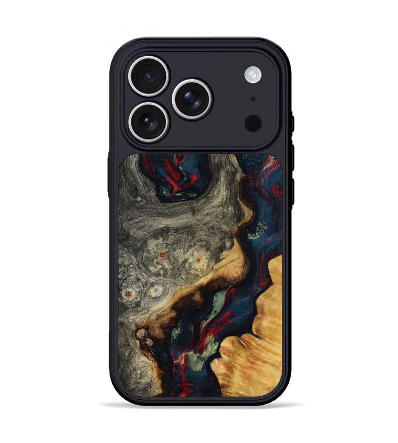 iPhone 17 Pro Wood Phone Case - Ella (Red, 808341)