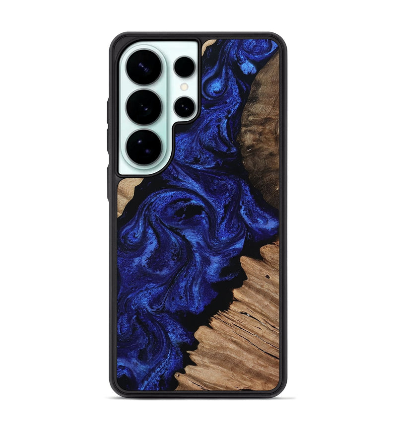 Galaxy S26 Ultra Wood Phone Case - Joe (Blue, 808393)