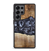 Galaxy S25 Ultra Wood Phone Case - Jolene (Black & White, 808398)