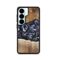 Galaxy S26 Wood Phone Case - Jolene (Black & White, 808398)