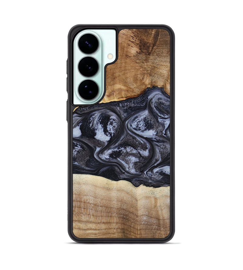 Galaxy S26 Plus Wood Phone Case - Jolene (Black & White, 808398)