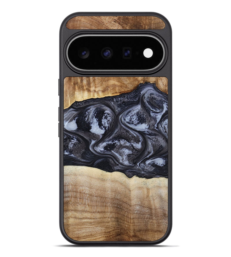 Pixel 11 Pro XL Wood Phone Case - Jolene (Black & White, 808398)